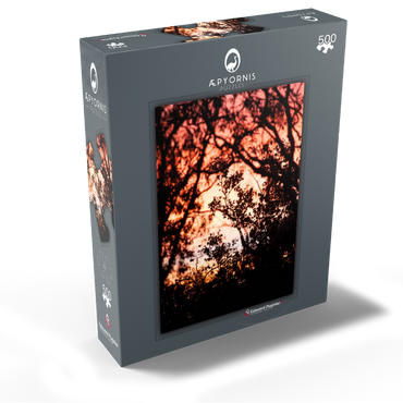 Sundown on Fire 500 Jigsaw Puzzle box view1