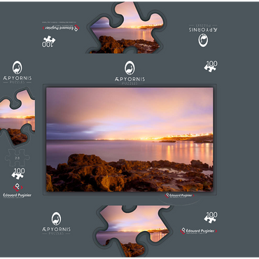 Perth West 100 Jigsaw Puzzle box 3D Modell