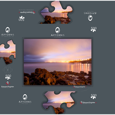 Perth West 500 Jigsaw Puzzle box 3D Modell