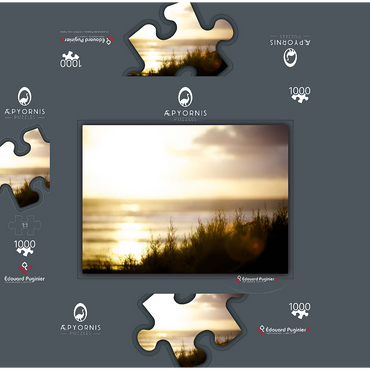 Sundown at ƒ/1.2 - v2 1000 Jigsaw Puzzle box 3D Modell