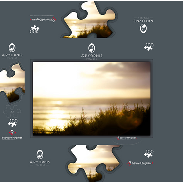 Sundown at ƒ1.2 - v2 100 Jigsaw Puzzle box 3D Modell