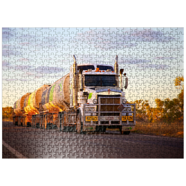 puzzleplate Road Train 500 Jigsaw Puzzle