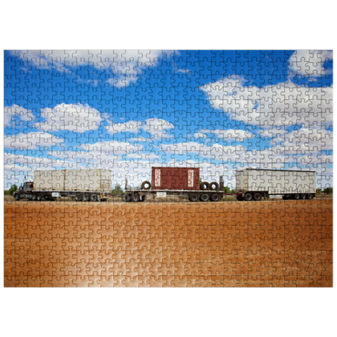 puzzleplate Road Train 500 Jigsaw Puzzle