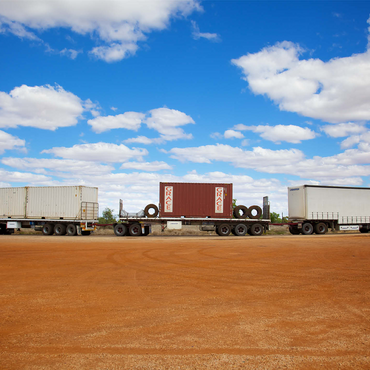 Road Train 500 Jigsaw Puzzle 3D Modell