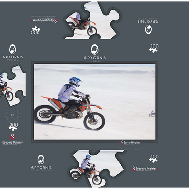 Lancelin Dunes 100 Jigsaw Puzzle box 3D Modell