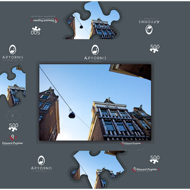 Amsterdam Perspective 500 Jigsaw Puzzle box 3D Modell