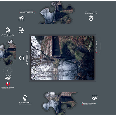 The House and the Lake 500 Jigsaw Puzzle box 3D Modell