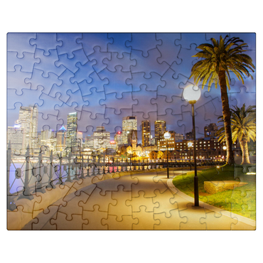 puzzleplate Sydneys evening 100 Jigsaw Puzzle