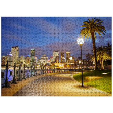 puzzleplate Sydneys evening 500 Jigsaw Puzzle
