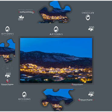 Lumio 100 Jigsaw Puzzle box 3D Modell