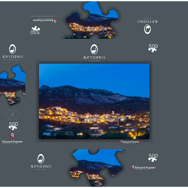 Lumio 500 Jigsaw Puzzle box 3D Modell