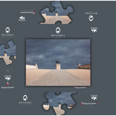 Chantilly Castel 1000 Jigsaw Puzzle box 3D Modell