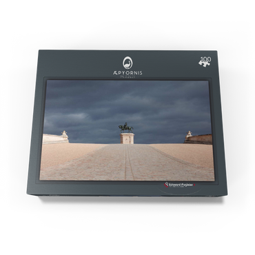 Chantilly Castel - Stormy Sky 100 Jigsaw Puzzle box view1
