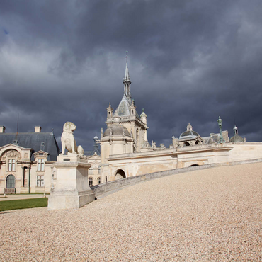 Chantilly Castel 100 Jigsaw Puzzle 3D Modell