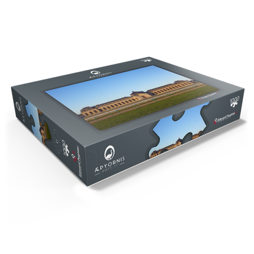 Chantilly Castel horse track building 1000 Jigsaw Puzzle box view1