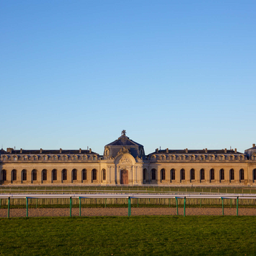 Chantilly Castel horse track building 500 Jigsaw Puzzle 3D Modell