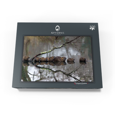 Coypu Family 500 Jigsaw Puzzle box view1