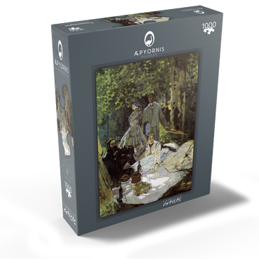 Claude Monet's Luncheon on the Grass (1865-1866) 1000 Jigsaw Puzzle box view1