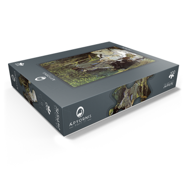 Claude Monets Luncheon on the Grass 1865-1866 100 Jigsaw Puzzle box view1