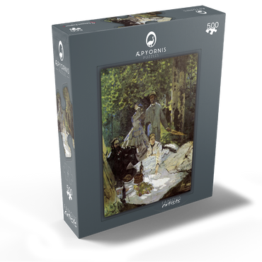 Claude Monets Luncheon on the Grass 1865-1866 500 Jigsaw Puzzle box view1