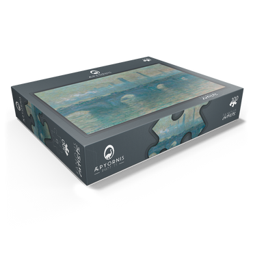 Waterloo Bridge Gray Weather 1900 by Claude Monet 100 Jigsaw Puzzle box view1