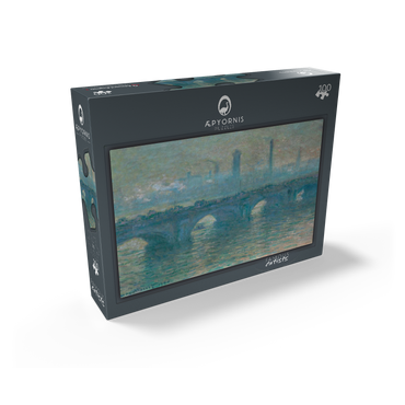 Waterloo Bridge Gray Weather 1900 by Claude Monet 100 Jigsaw Puzzle box view1