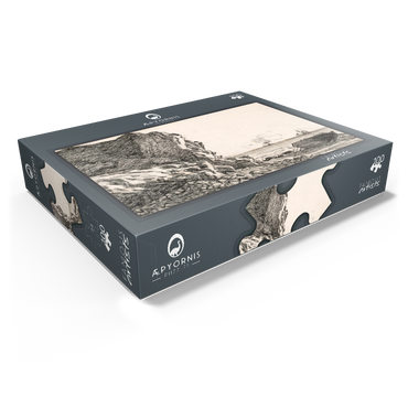 Cliffs and Sea Sainte-Adresse 1864 by Claude Monet 100 Jigsaw Puzzle box view1