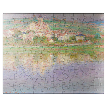 puzzleplate Vétheuil 1901 by Claude Monet 100 Jigsaw Puzzle