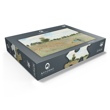 Claude Monets The Poppy Field near Argenteuil 1873 500 Jigsaw Puzzle box view1