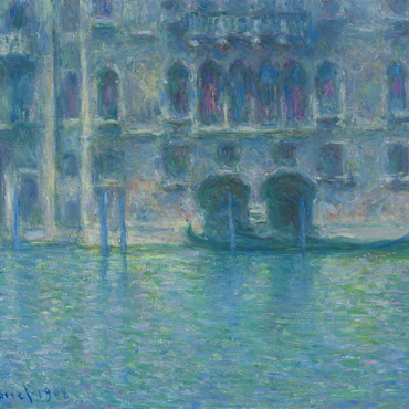 Palazzo da Mula Venice 1908 by Claude Monet 500 Jigsaw Puzzle 3D Modell
