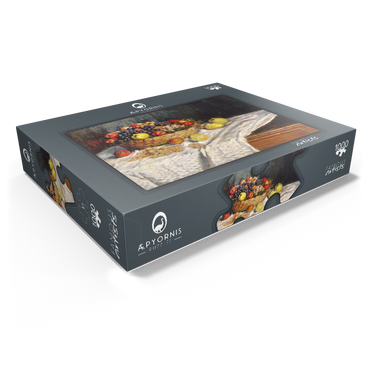 Apples and Grapes (1879-1880) by Claude Monet 1000 Jigsaw Puzzle box view1