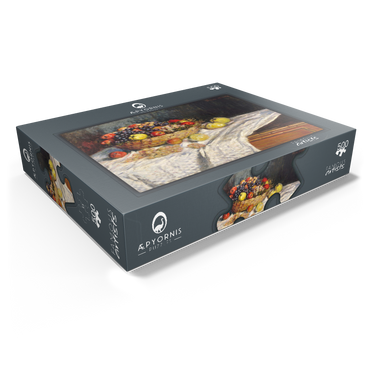 Apples and Grapes 1879-1880 by Claude Monet 500 Jigsaw Puzzle box view1