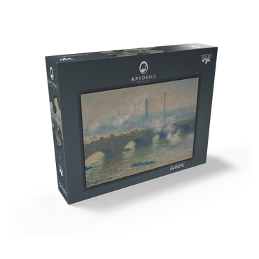 Waterloo Bridge, Gray Day (1903) by Claude Monet 1000 Jigsaw Puzzle box view1