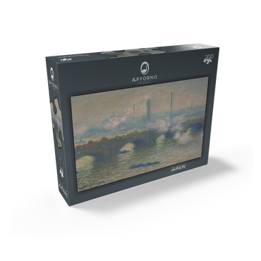 Waterloo Bridge Gray Day 1903 by Claude Monet 100 Jigsaw Puzzle box view1