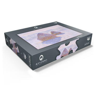 Haystacks (Effect of Snow and Sun) (1891) by Claude Monet 1000 Jigsaw Puzzle box view1