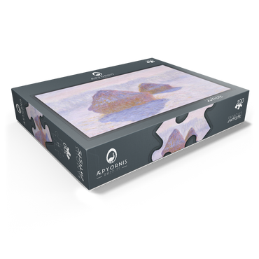 Haystacks Effect of Snow and Sun 1891 by Claude Monet 100 Jigsaw Puzzle box view1