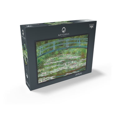 The Japanese Footbridge (1899) by Claude Monet 1000 Jigsaw Puzzle box view1