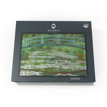 The Japanese Footbridge 1899 by Claude Monet 500 Jigsaw Puzzle box view1