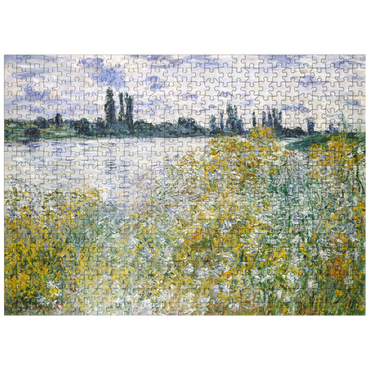 puzzleplate Île aux Fleurs near Vétheuil 1880 by Claude Monet 500 Jigsaw Puzzle