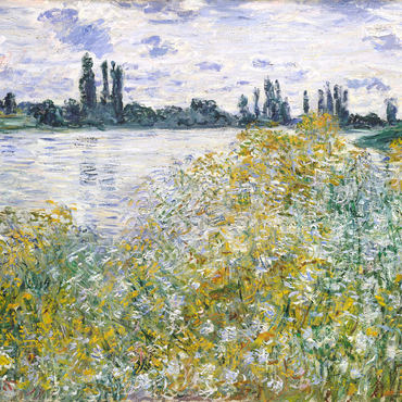Île aux Fleurs near Vétheuil 1880 by Claude Monet 500 Jigsaw Puzzle 3D Modell