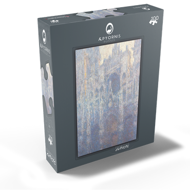 The Portal of Rouen Cathedral in Morning Light 1894 by Claude Monet 100 Jigsaw Puzzle box view1