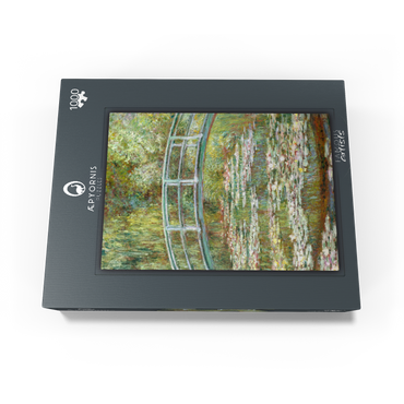Bridge over a Pond of Water Lilies by Claude Monet 1000 Jigsaw Puzzle box view1