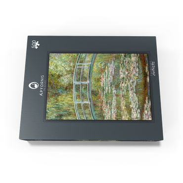 Bridge over a Pond of Water Lilies by Claude Monet 500 Jigsaw Puzzle box view1