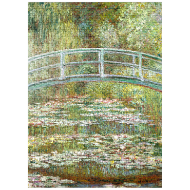 puzzleplate Bridge over a Pond of Water Lilies by Claude Monet 500 Jigsaw Puzzle
