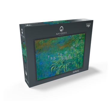 Irises (1914-1917) by Claude Monet 1000 Jigsaw Puzzle box view1