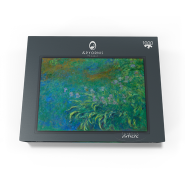 Irises (1914-1917) by Claude Monet 1000 Jigsaw Puzzle box view1