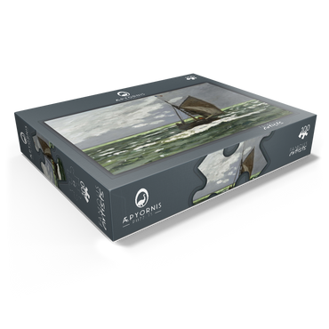 Claude Monets Seascape Storm 1866 100 Jigsaw Puzzle box view1
