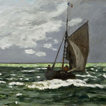 Claude Monets Seascape Storm 1866 500 Jigsaw Puzzle 3D Modell