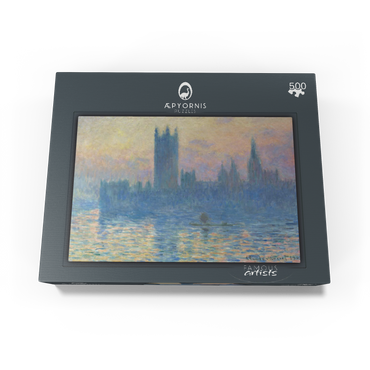 The Houses of Parliament Sunset 1903 by Claude Monet 500 Jigsaw Puzzle box view1