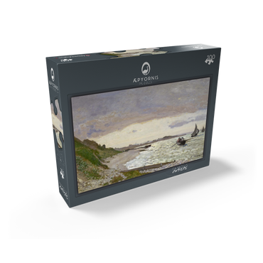 Claude Monets The Seashore at Sainte-Adresse 1864 100 Jigsaw Puzzle box view1